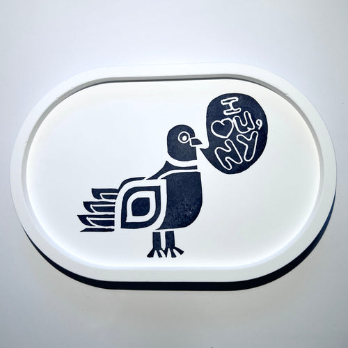I HEART YOU, NY Pigeon Trinket Tray
