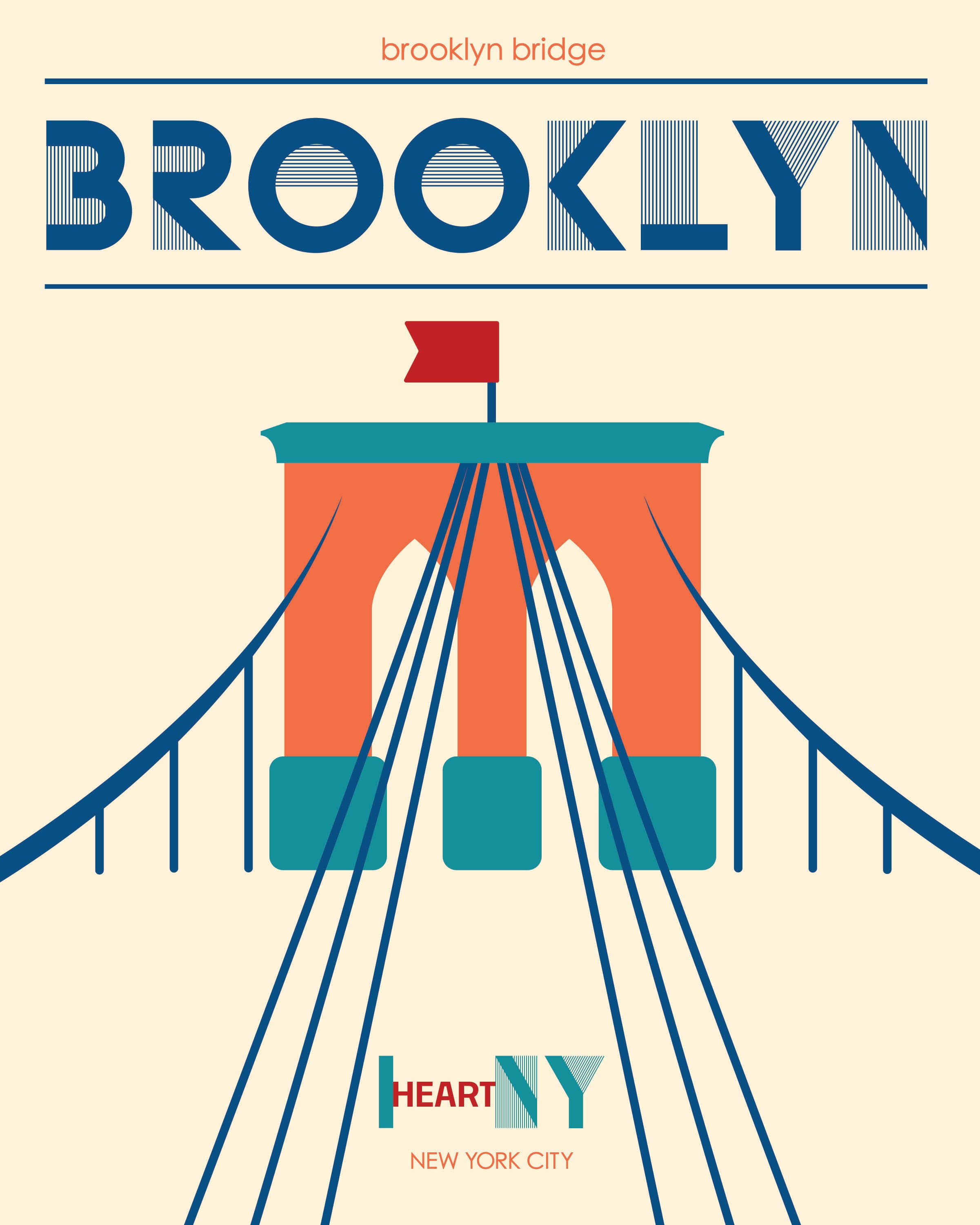 Brooklyn Bridge Poster