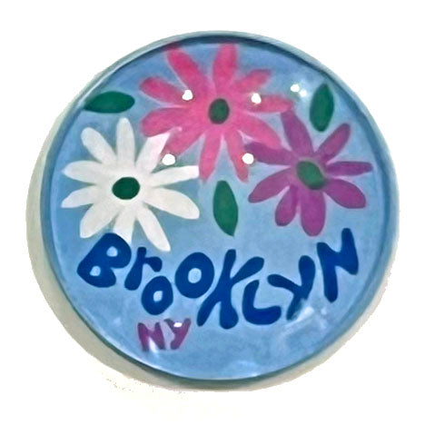 Magnet- Brooklyn Flowers, Purple