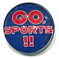 Magnet- Go Sports, Blue Red