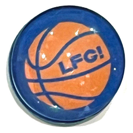 Magnet- LFG Basketball, Blue Orange