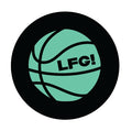 Magnet- LFG Basketball, Black and Teal