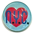 Magnet- NYC Heart, Aqua