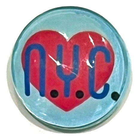 Magnet- NYC Heart, Aqua