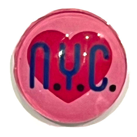 Magnet- NYC Heart, Pink