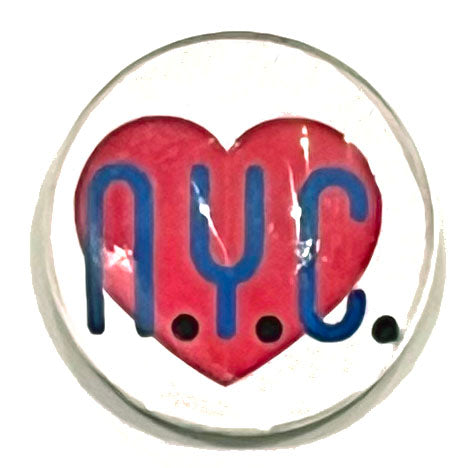 Magnet- NYC Heart, White