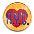 Magnet- NYC Heart, Yellow