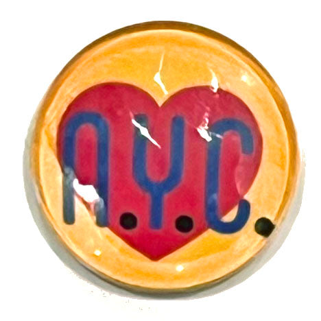 Magnet- NYC Heart, Yellow