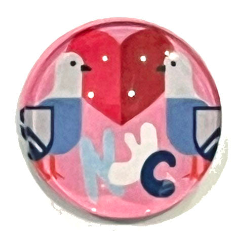Magnet- NYC Lovebirds