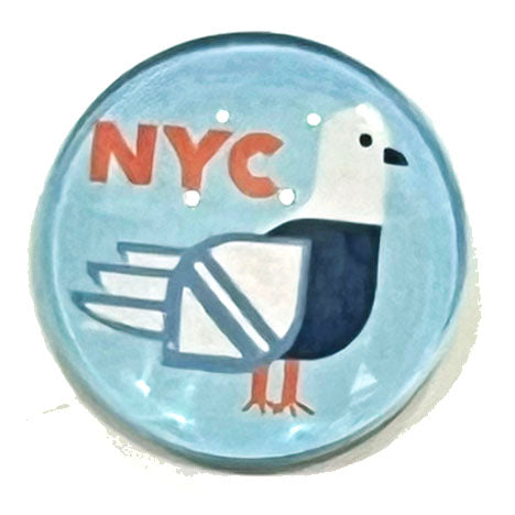 Magnet- NYC Pigeon, Blue