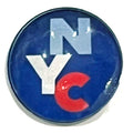 Magnet- NYC, Red White Blue