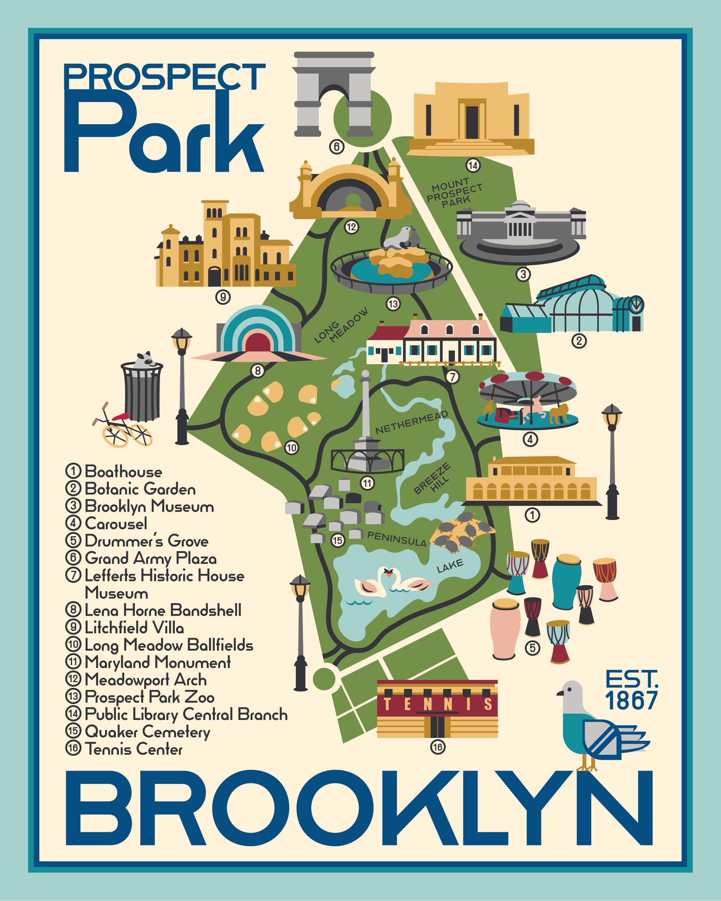 Prospect Park Poster