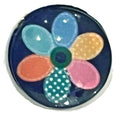 Magnet- Patchwork Flower